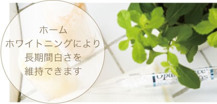 デュアルホワイトニング